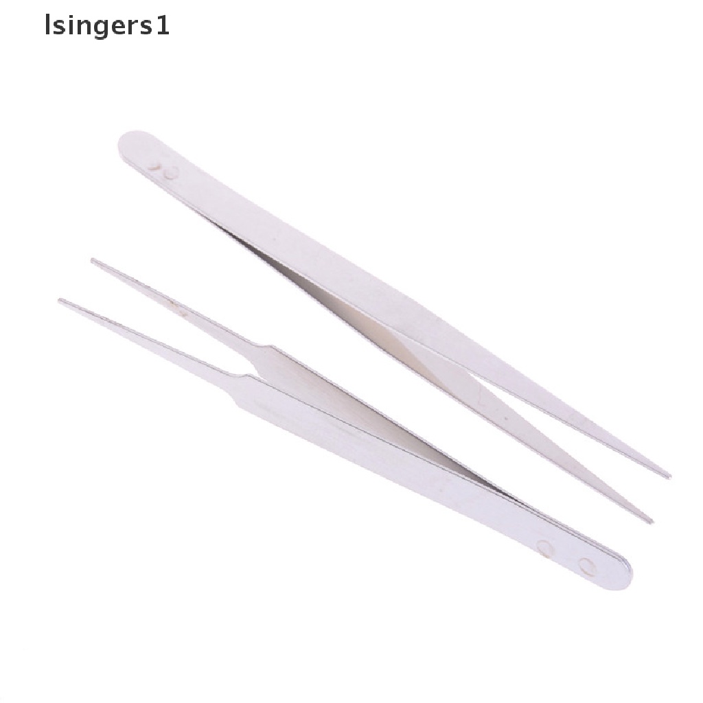 (lsingers1) 6pcs / Set Pinset Anti Statis Bahan Stainless Steel Untuk Reparasi