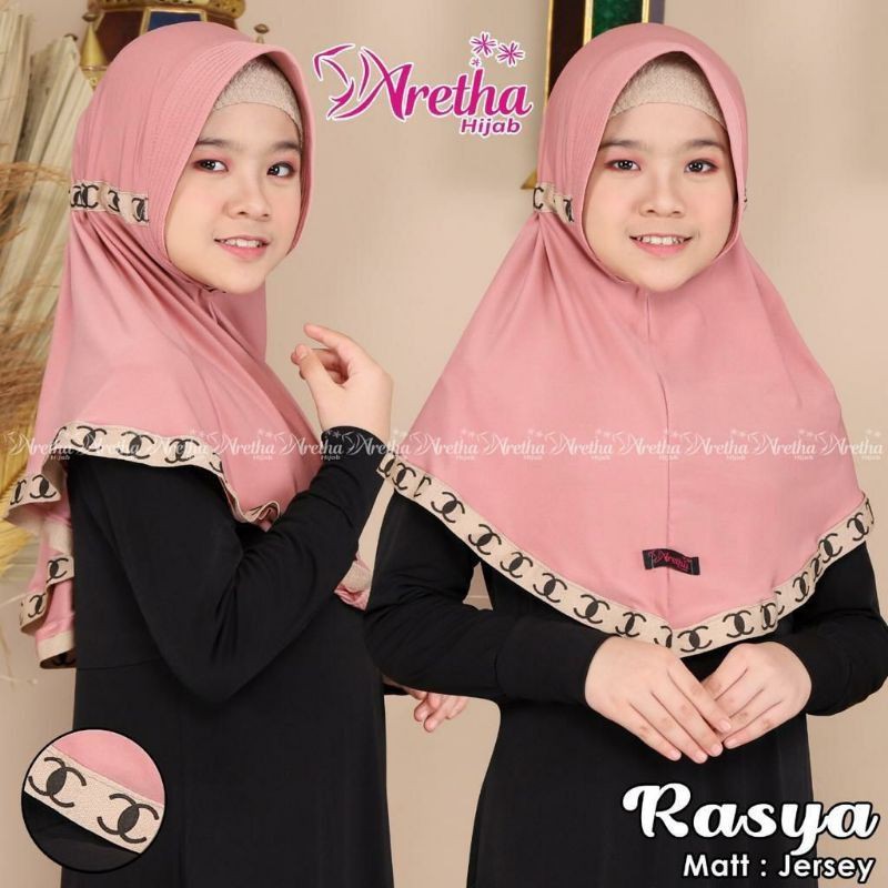 Jilbab Serut Chanel Anak Murah