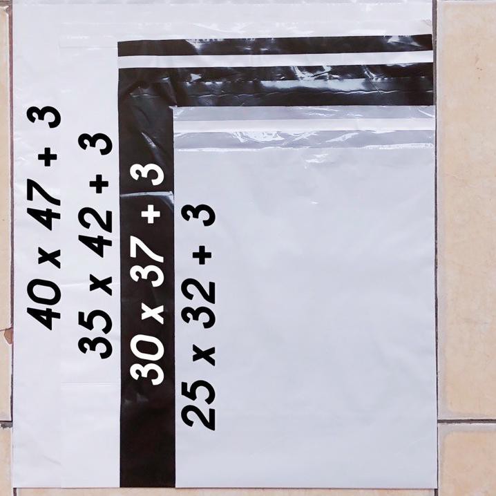 

[COD] plastik packing POLYMAILER 35x45 0.4 100 lembar plastik lem