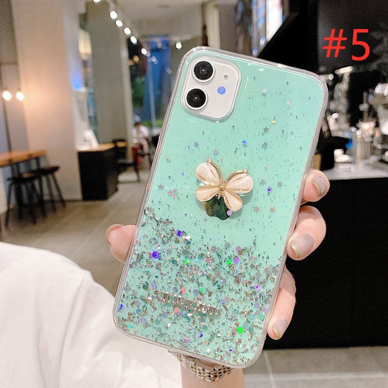 Glitter Casing Butterfly Soft Case VIVO S1 Pro V7 Plus Y71 Y19 V11 Pro Y93 Y91C Y91 Y95 Y50 Y30 Starry Sky