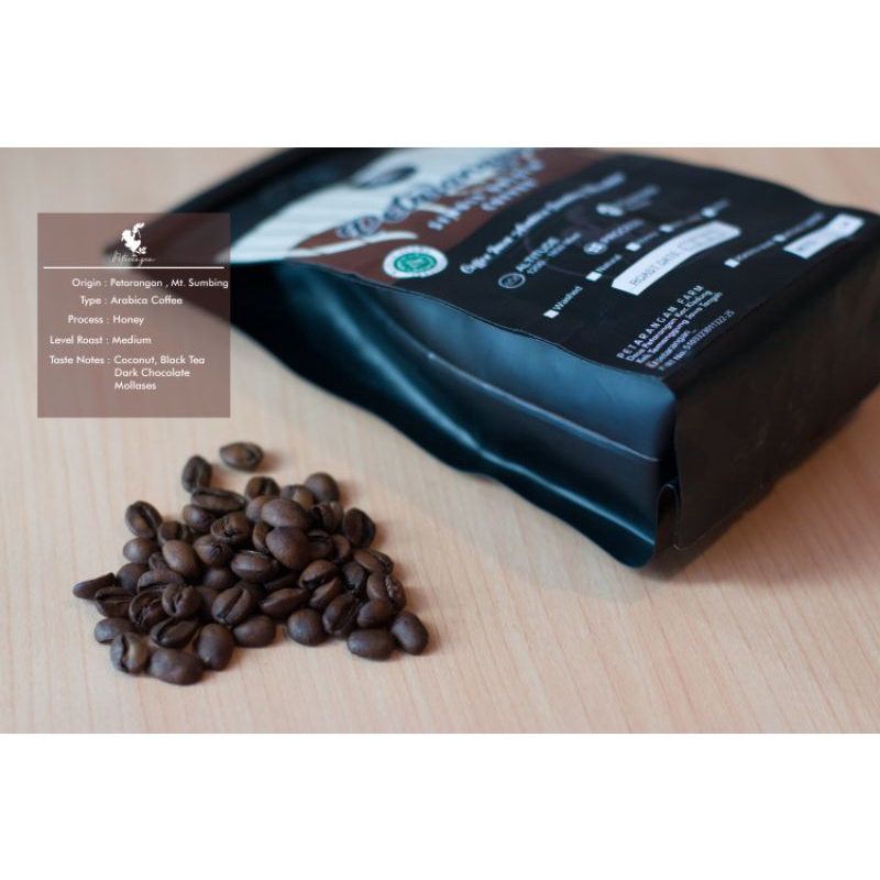 

Arabika Petarangan, Mt Sumbing - honey process 100gr bubuk