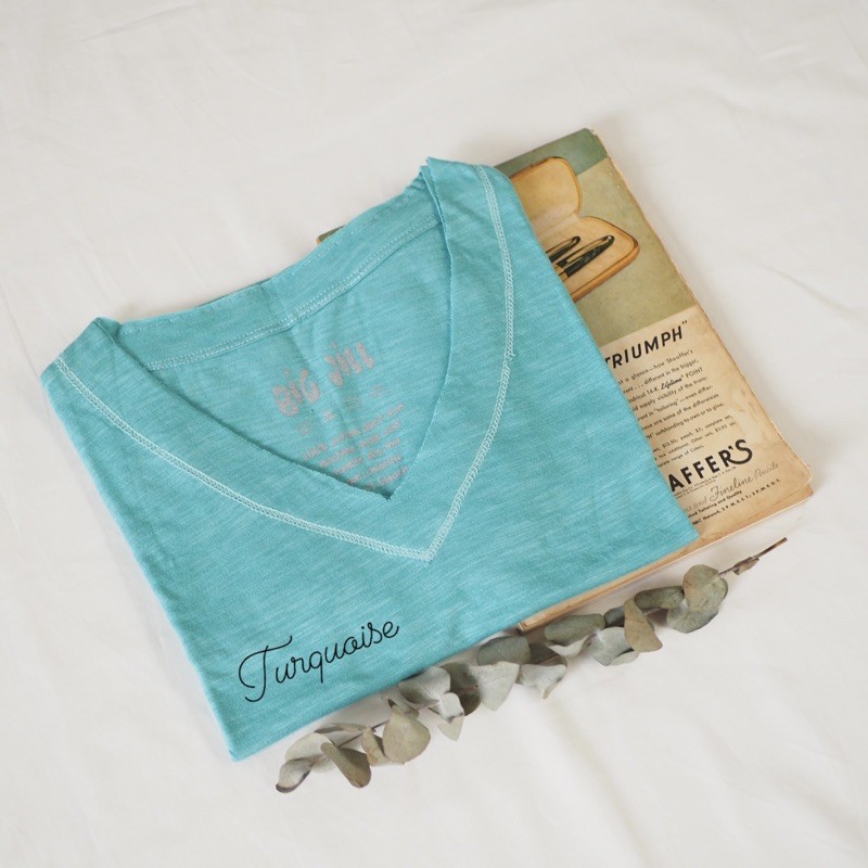 BigJill-Plain Short Sleeve Page 3-Turquoise