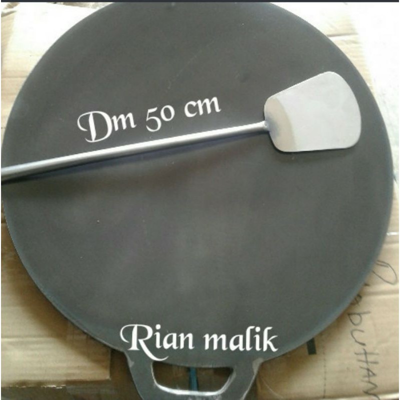 Loyang Martabak Telor / Wajan Kebab Wajan Martabak Telor Ukuran 50cm Anti Lengket Bahan Besi Baja Te