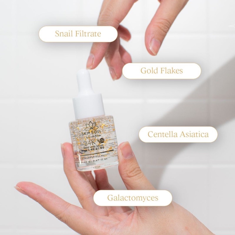 (READY FREE GIFT) SKINCARE SKINSOUL /FACE CARE GLASS SKIN SERIES BY AMANDA MANOPO-SERUM SKINSOUL