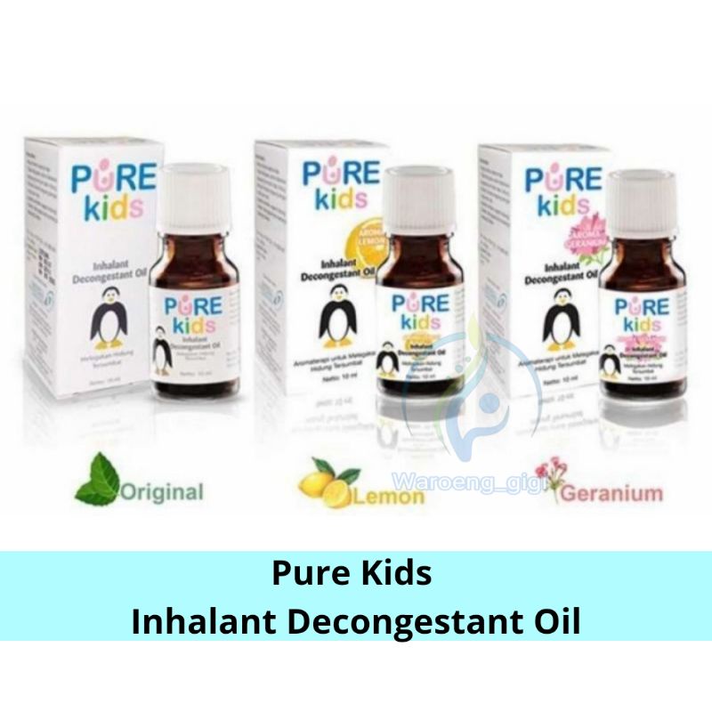 Pure Kids Inhalant Decongestant Oil 10ml