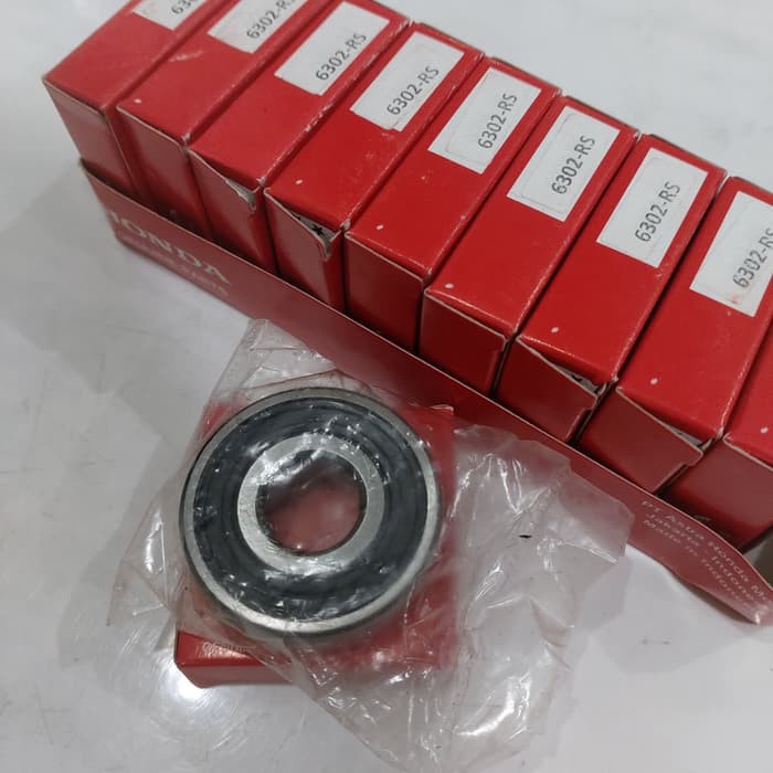 Laher Lahar Bearing Bantalan Bola Ball 6302 RS Press 6302RS