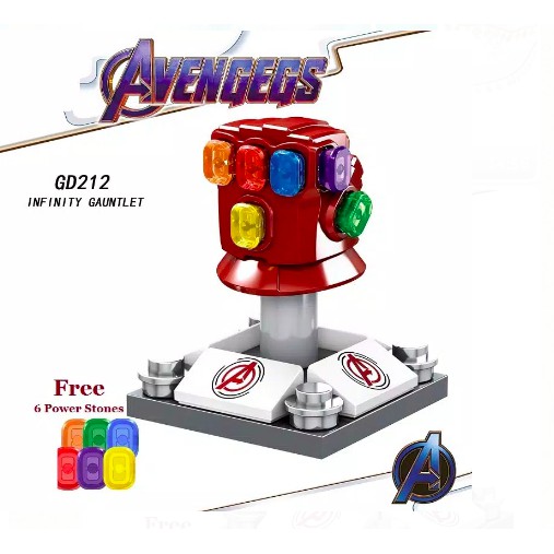 Lego mainan tangan thanos ironman Avengers import figure