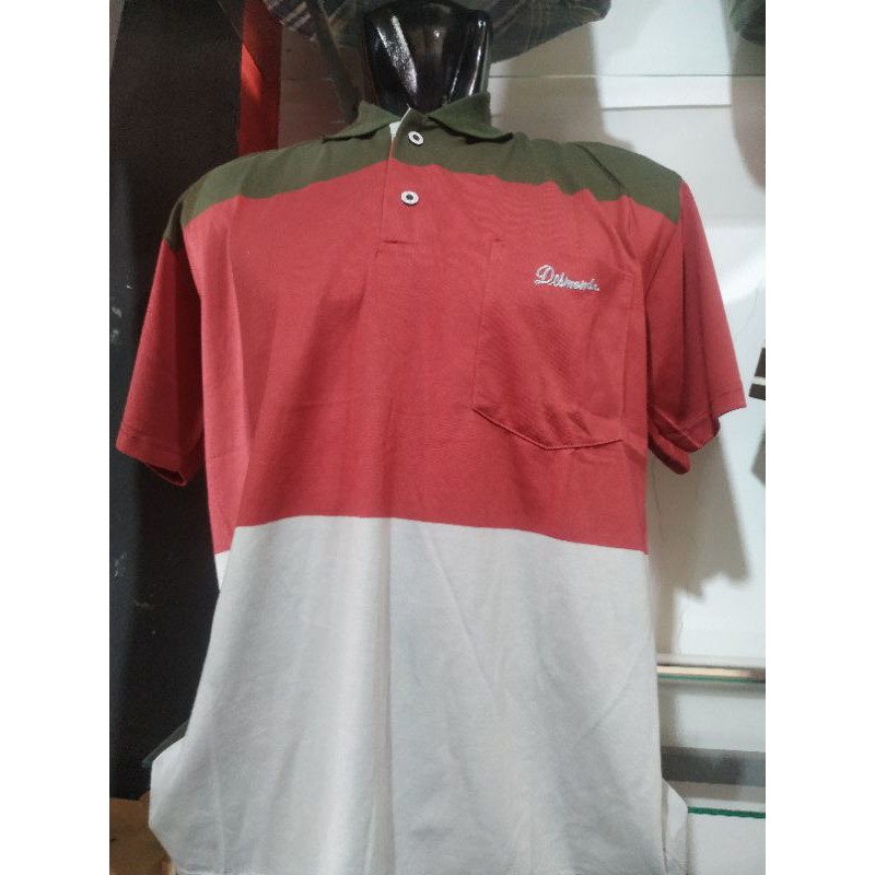 ATASAN PRIA KAOS KERAH SAKU MATT KATUN COWOK JUMBO PREMIUM T-SHIRT KASUAL BAJU KERAH COWOK CASUAL