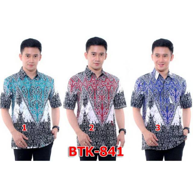 Hem batik laki laki dewasa murmer