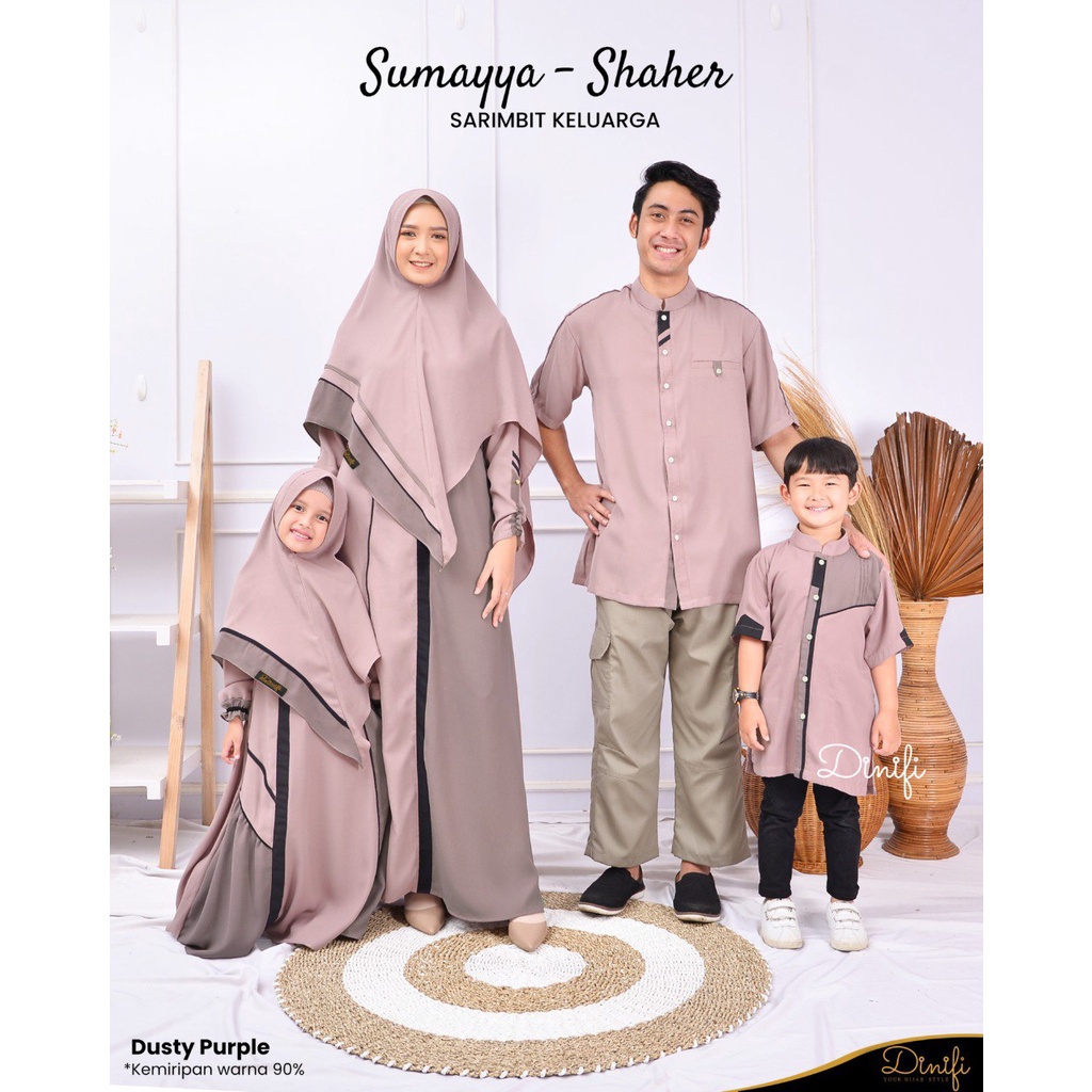 KEMKO SHAHER BY MOUZA INDONESIA | KOKO LENGAN PENDEK | SARIMBIT TERBARU MOUZA 2022 | COUPLE LEBARAN
