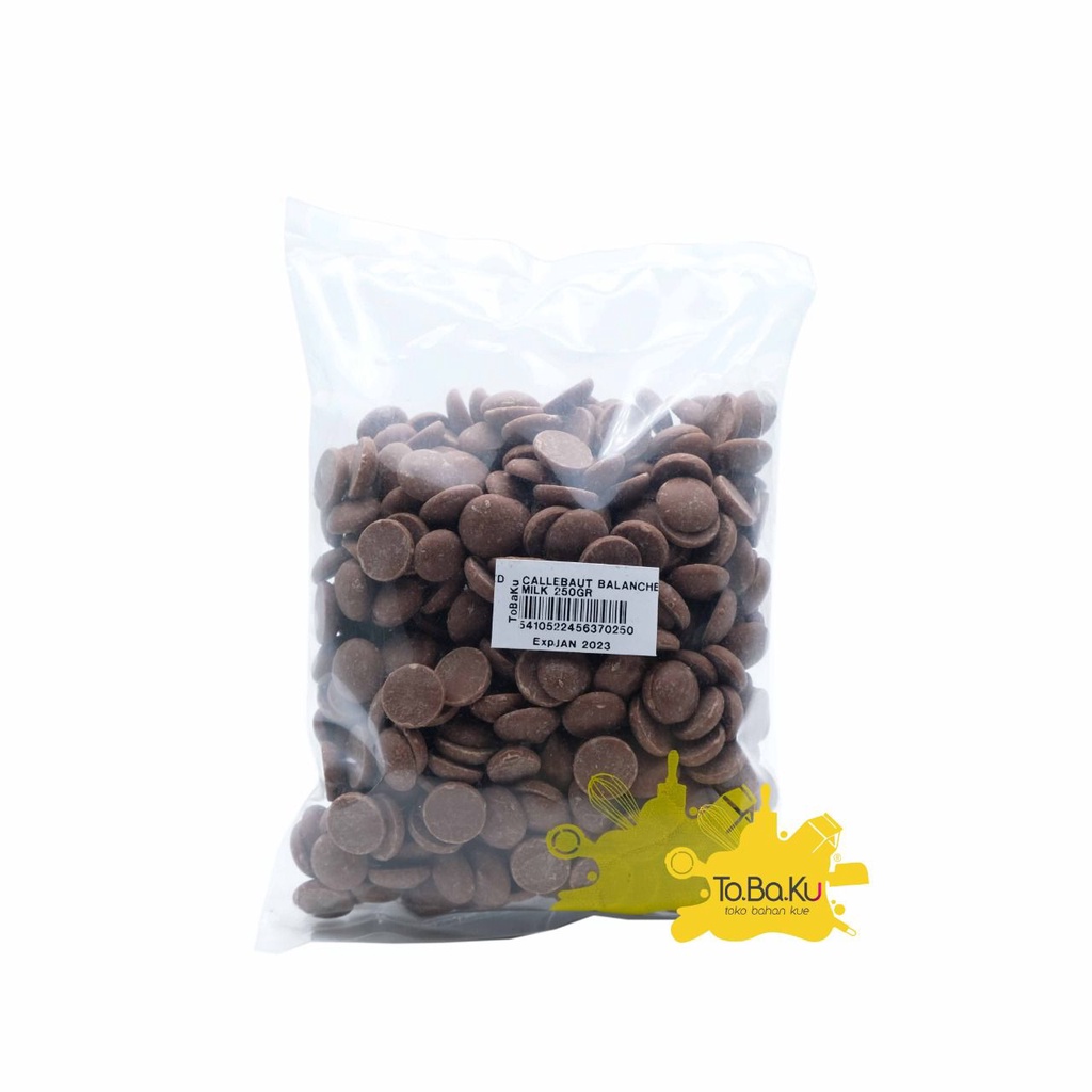 

Callebaut Balanched Milk 250gr (Kemasan Repack)