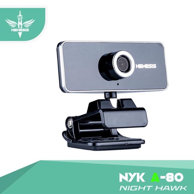 NYK Nemesis A80 Night Hawk Streamer Webcam Gaming HD 960P original NYK webcam A80