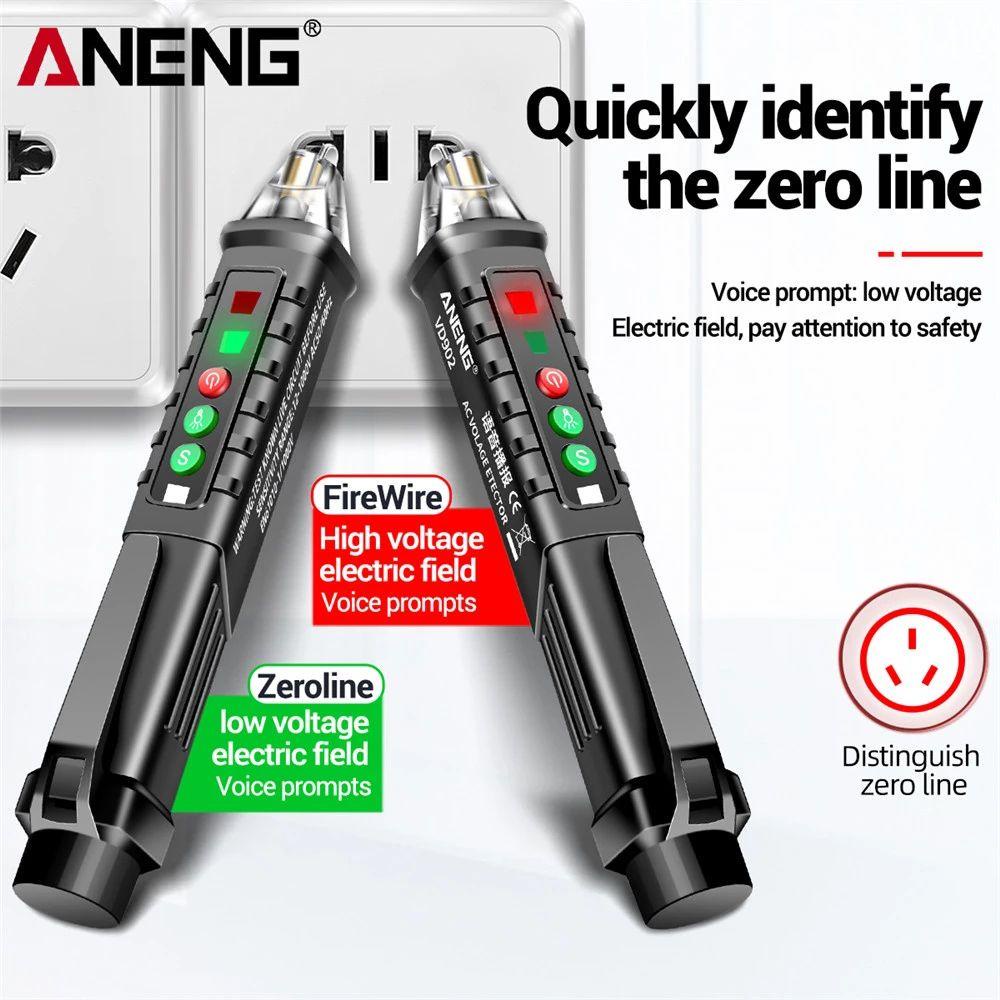 POPULAR Populer AC Voltage Detector Tester Multifungsi Pen Style Electroscope Tester Pen Pengukur Tegangan