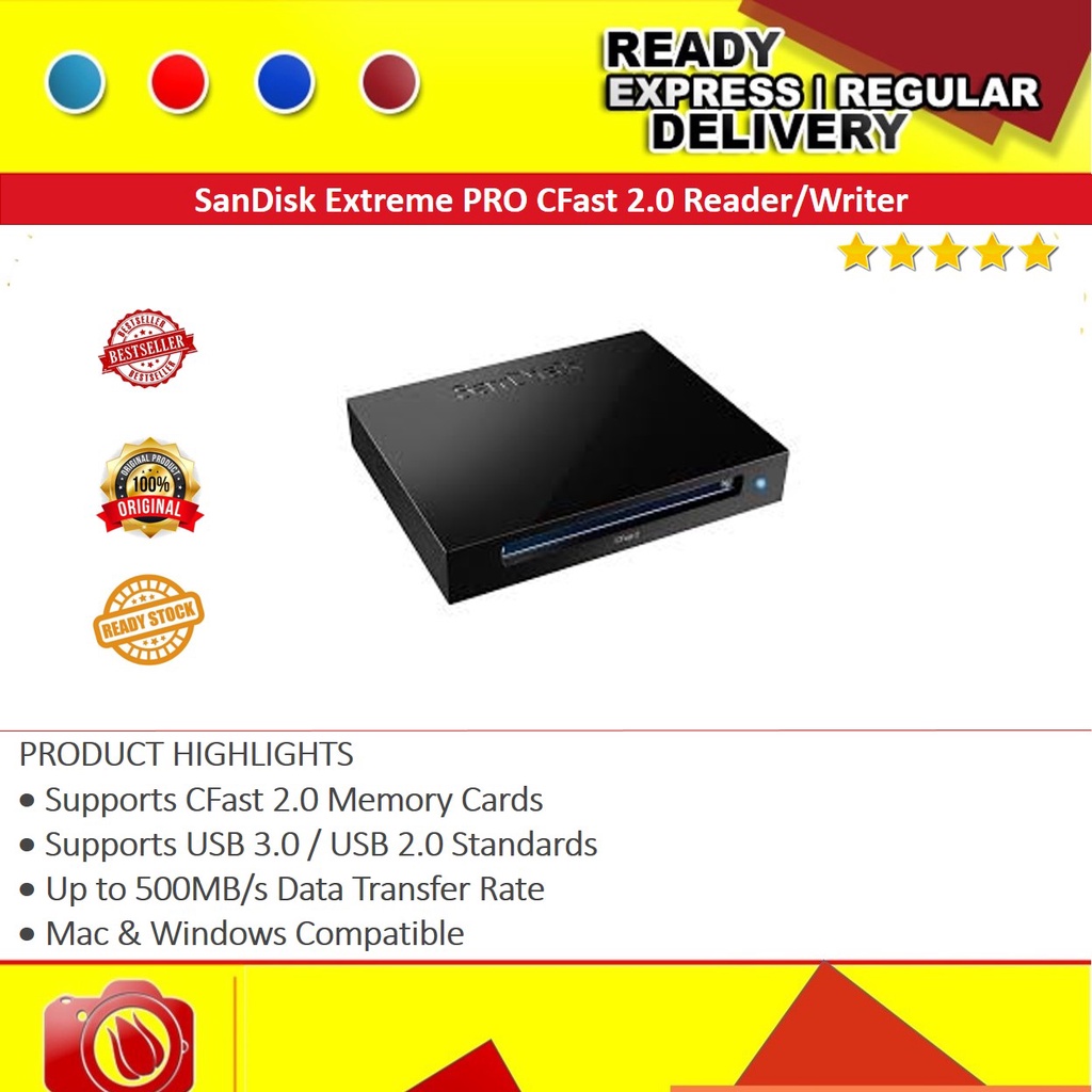 SanDisk Extreme PRO CFast 2.0 Reader/Writer