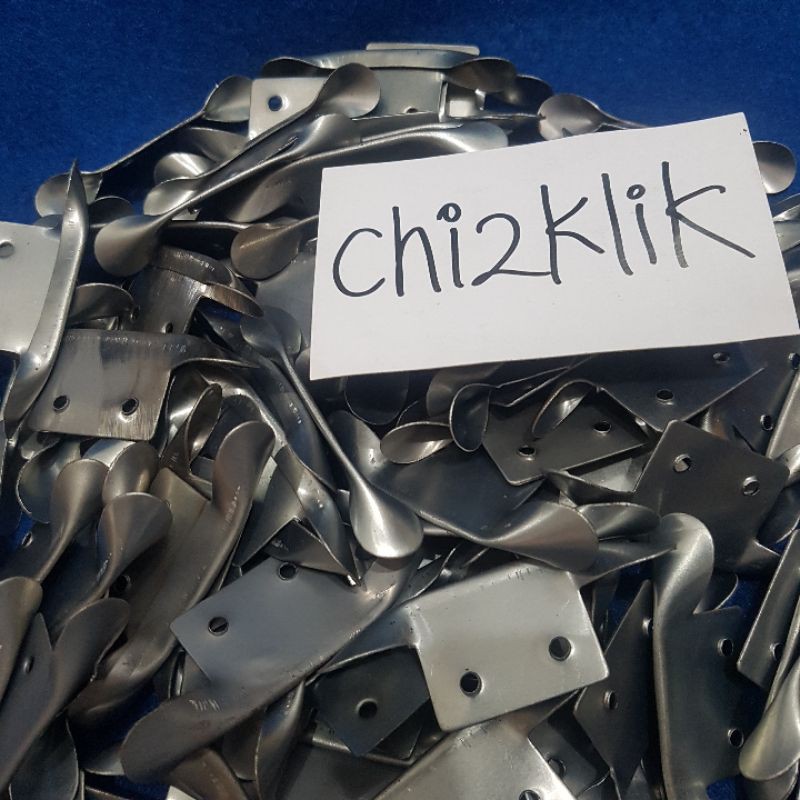 Kupingan / Slat Stopper Pintu Rolling Door Aluminium / Besi