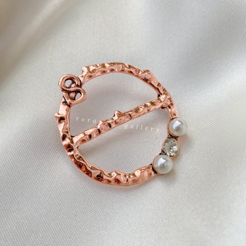 Rora PART 1 NEW BROOCH | BROS BUTTONSCARVES | Rora Gallery-P rosegold
