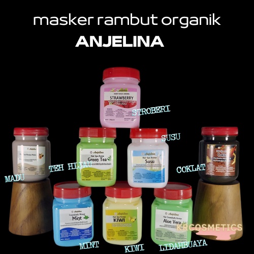 ANJELINA hair mask vitamin treatemen masker rambut ala salon