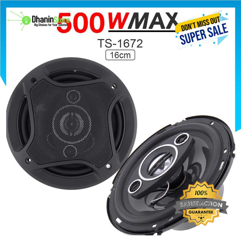 Speaker Spiker Speker 6 Inch Subwoofer Kolong Woofer 6 Inch Mobil 500W Hifi 2 Pcs