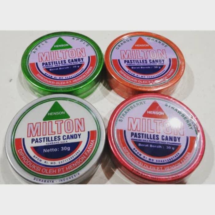 

PERMEN MILTON PASTILLES CANDY 30 G STRAWBERRY (SATUAN) b8fe