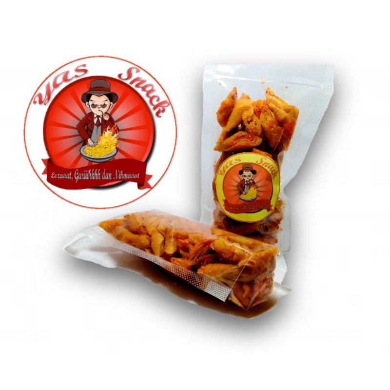 

Kulit Lumpia Goreng 80 Gram Pedas Kulit Lumpia Kering Keripik Lumpia Pedas Daun Jeruk Rasa Balado