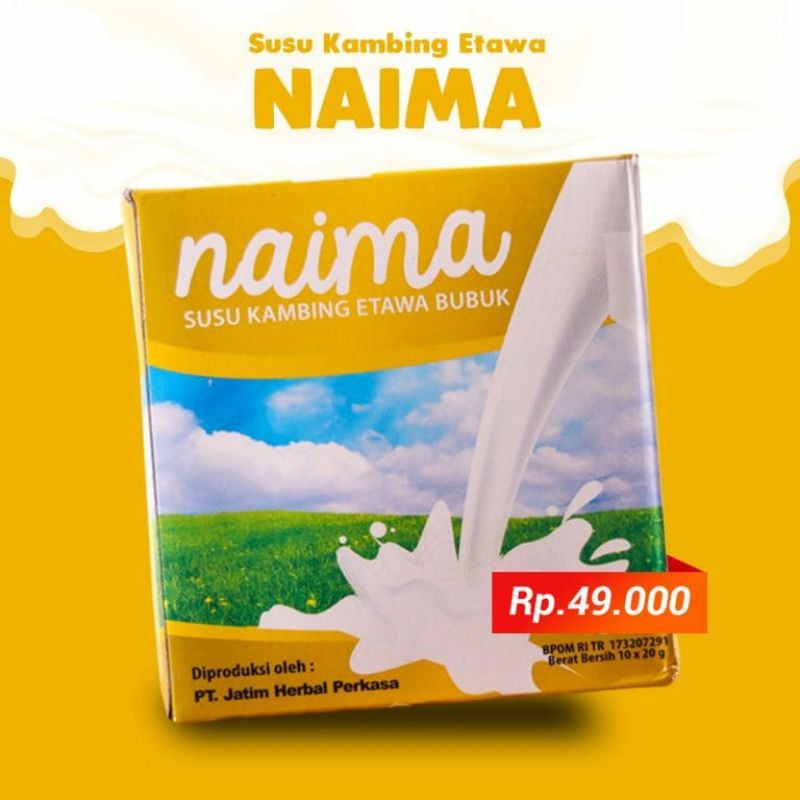 

Naima susu kambing etawa