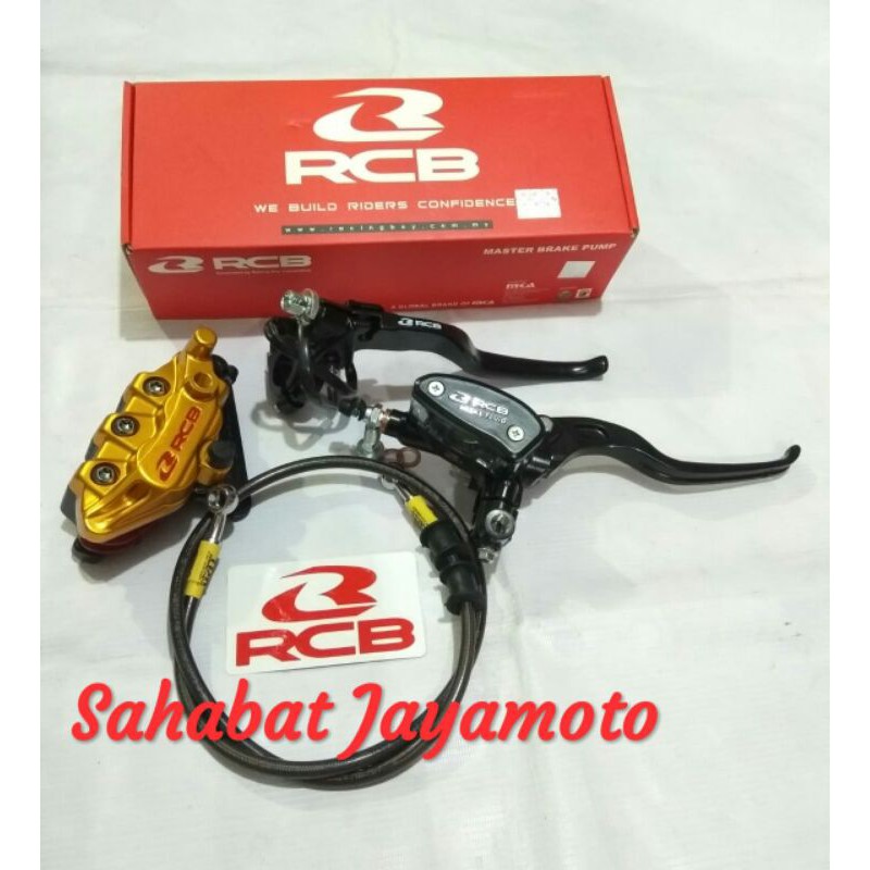 Master Rem RCB Handel Kiri Kopling Kaliper Depan RCB Selang Rem Depan CB150R NewMegapro SatriaFu150