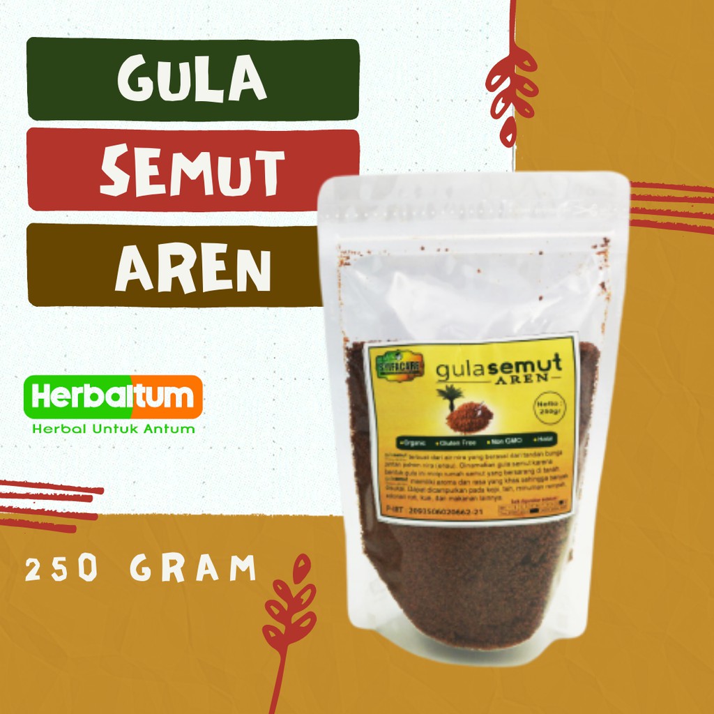 

GULA SEMUT AREN 250 GRAM - GULA AREN ORIGINAL