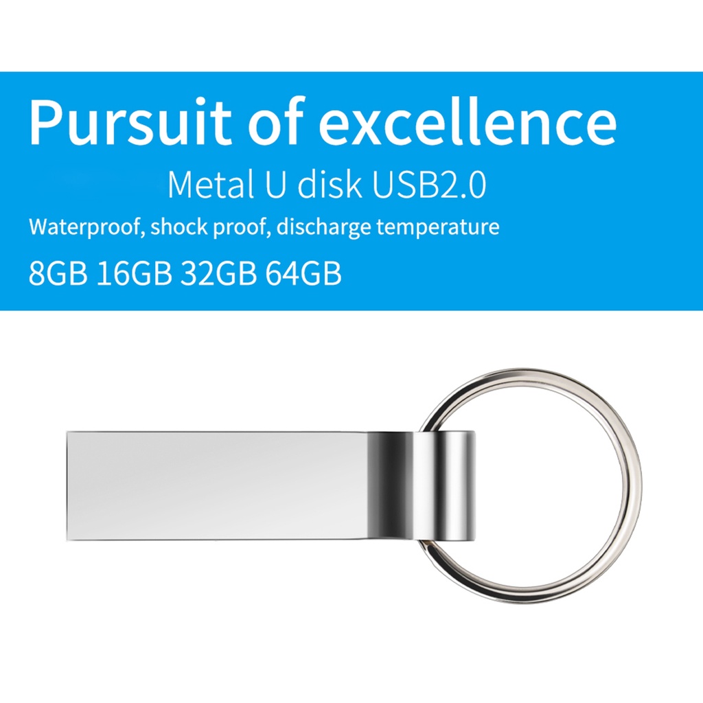 (Huluboy) Flashdisk USB 3.0 High Speed Kapasitas 4 / 8 / 16 / 32 / 64GB Untuk Komputer