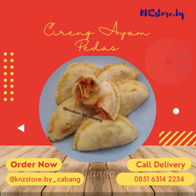 

Cireng isi Ayam Pedas