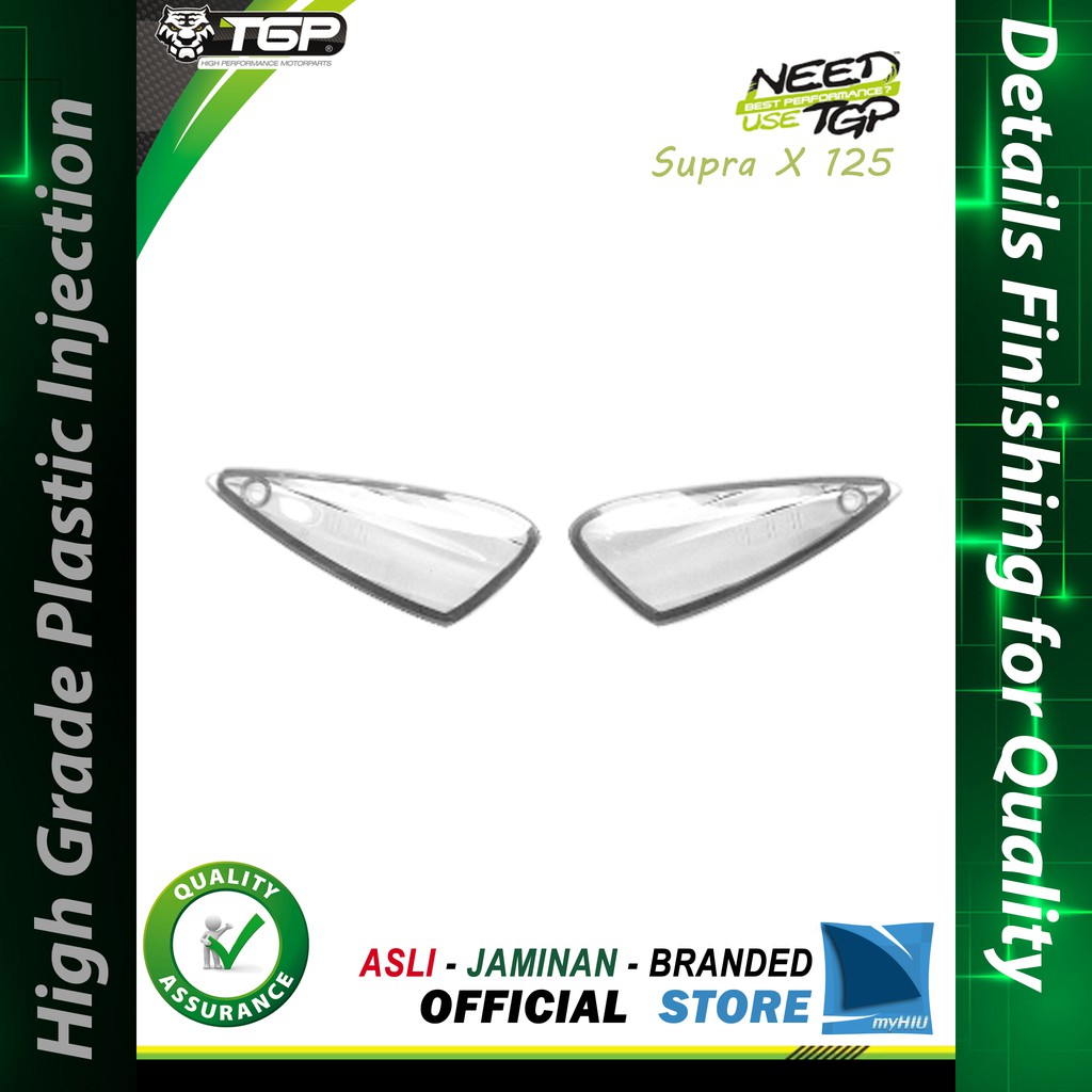 Mika Sein Depan HONDA Supra X 125 Kiri &amp; Kanan - L&amp;R Winker Cover TGP