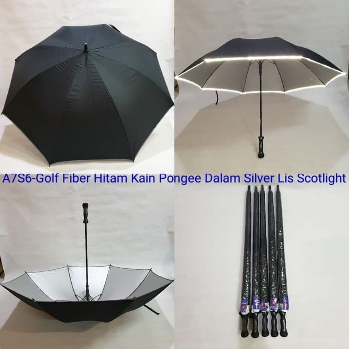 Payung Golf Mewah Premium Full Fiber Handle bloom premium 5.0