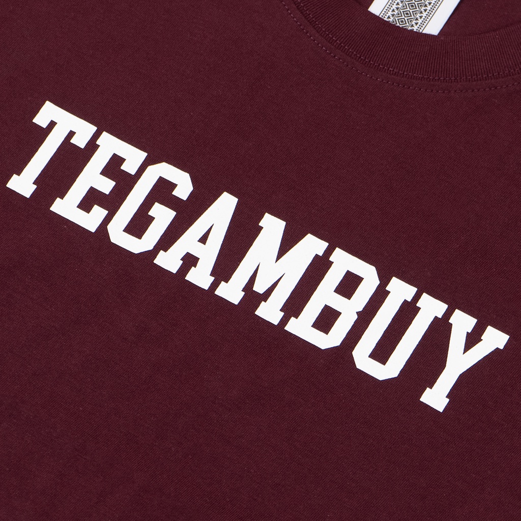 Kaway T-shirt Kaos TEGAMBUY BURGUNDY