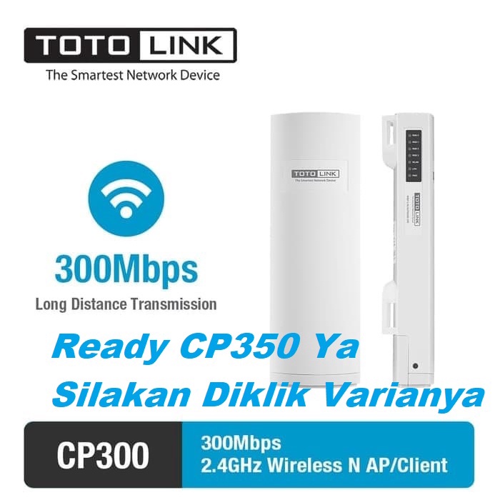 TOTOLINK CP300 Wireless Outdoor AP/Client 300Mbps Wireless N Router