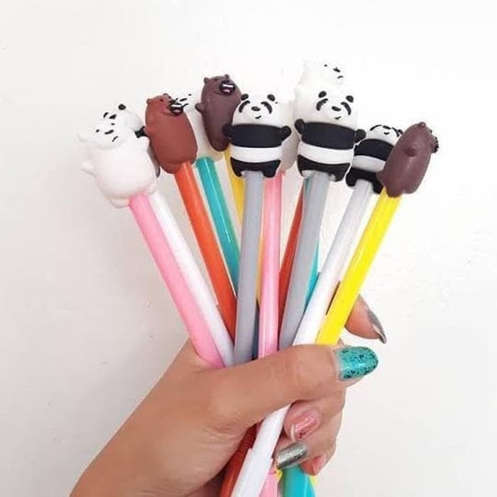 

PULPEN KARAKTER GEL BERUANG KARTUN BALLPOINT BOLPOIN PEN JELLY PENA