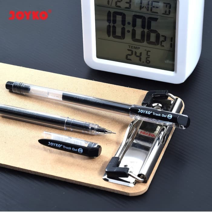 

Segera Miliki Gel Pen / Pulpen / Pena Joyko Gp-252 / Track Gel /0.5 Mm /1 Box 12 Pcs Limited