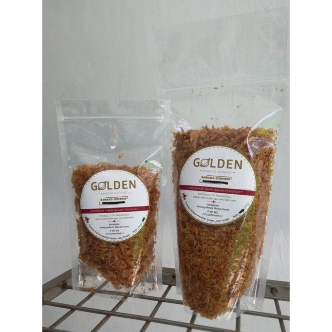 

GOLDEN Bawang Goreng Sumenep 250 gram