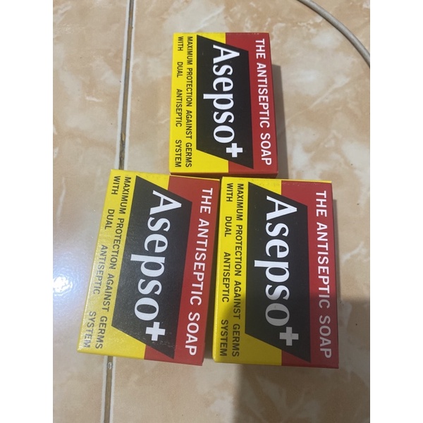 ASEPSO sabun batang 80gr original antiseptik anti bakteri