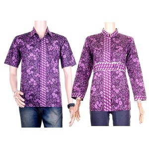 Sarimbit/Couple Kemeja Batik Arini Hijau - Sepasang (2 baju)