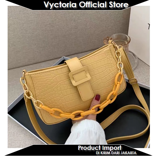 (COD) Vyctoria VOS3040 Tas Selempang Wanita Fashion Import Promo BQ3040 CR7357 3040 7357