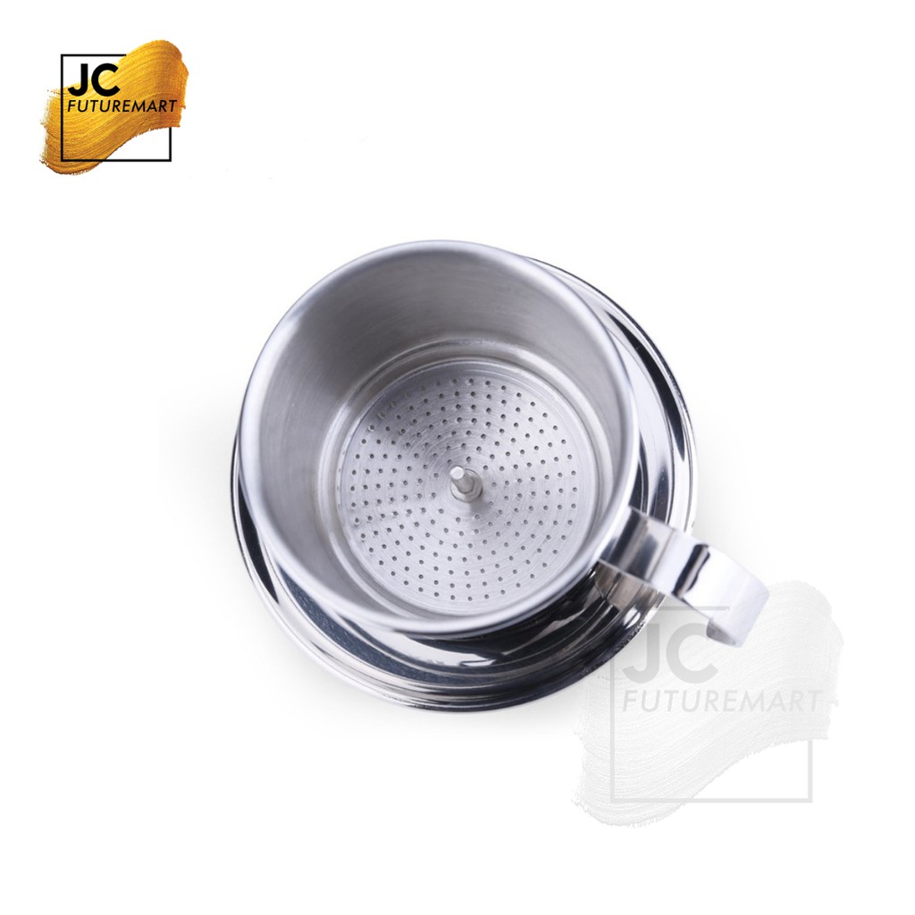 VIETNAM DRIP 120ml-160ml - COFFEE DRIPPER FILTER STAINLESS - SILVER