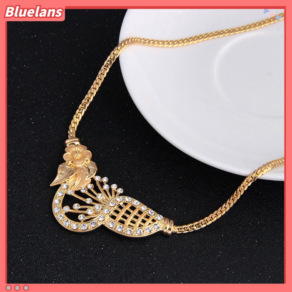Bluelans Jewelry Set Luxury Exquisite Alloy Fashion Earrings Jewelry Set