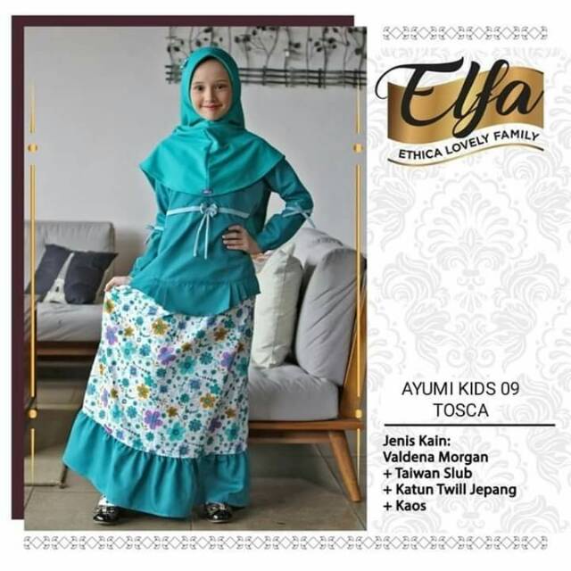 GAMIS AYUMI KIDS 09 TOSCA / GAMIS AYUMI ANAK
