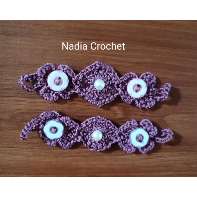 Konektor masker rajut anak- anak