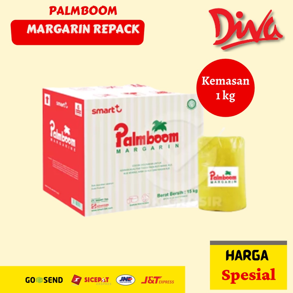 

[1kg] Palmboom Margarin Repak | Margarin Kiloan