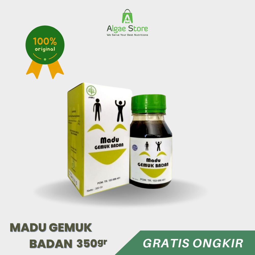 

Madu Gemuk Badan 350gr - Suplemen Penambah Nafsu Makan