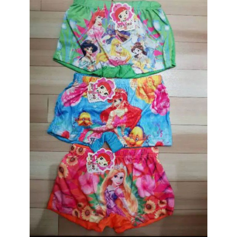 12 Pcs/ Lusinan/ 117/Meiling/Celana Segi4 Anak Cewek