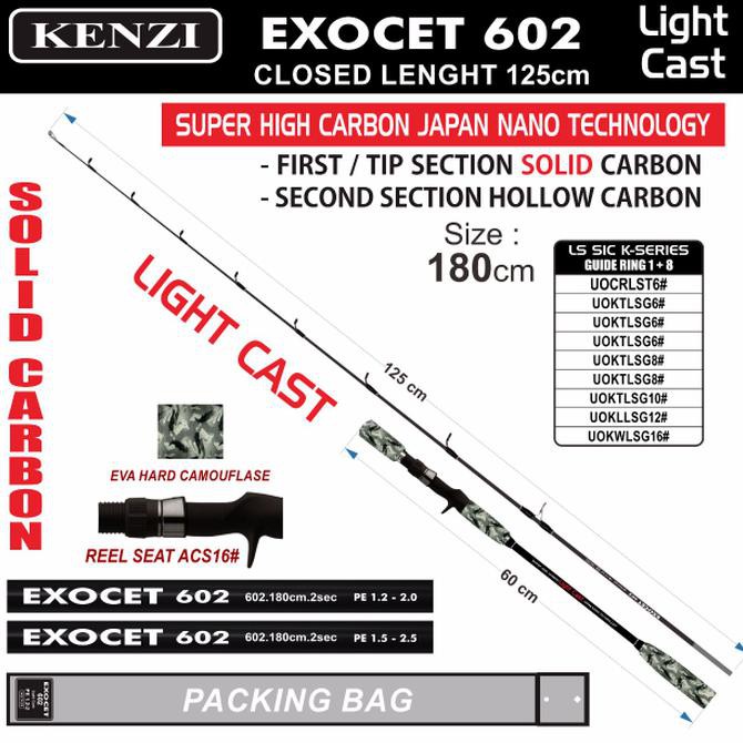 JORAN KENZI EXOCET LIGHT CASH 602 PE 1.5-2.5 Kode 616
