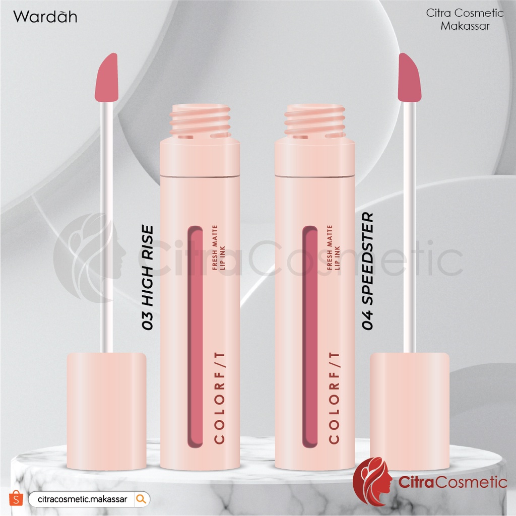 Wardah Colorfit Fresh Matte Lip Series