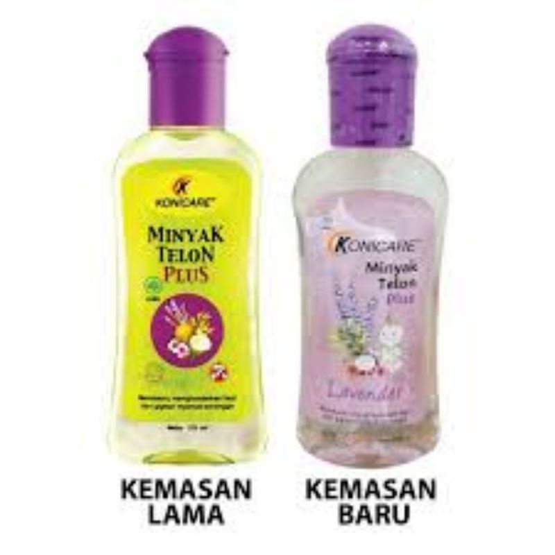 Konicare Minyak Telon Plus 125ml, 60 ml Ungu