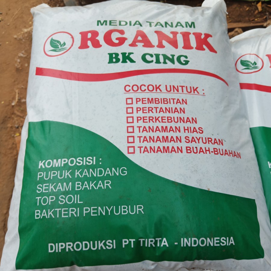 Media Tanam Organik Karungan BK Cing Kecil